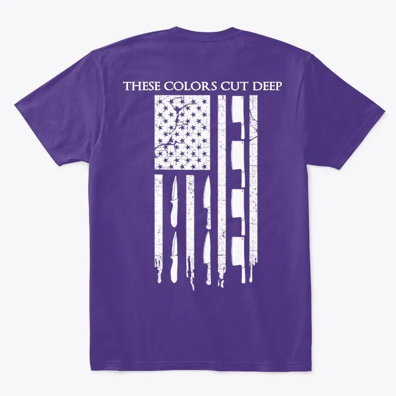 THESE COLORS CUT DEEP FTK LOGO