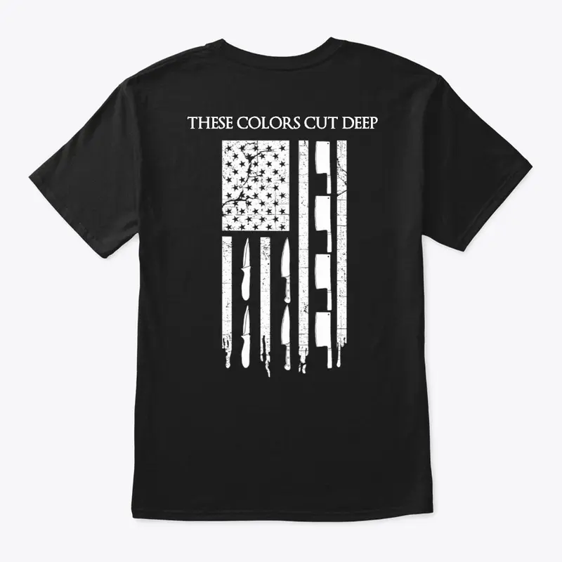 Knife American Flag T-Shirt