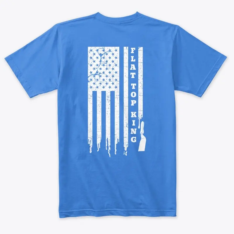 Flat Top King T Shirt Flag/Spatula